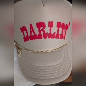 Brand new never worn custom trucker hat